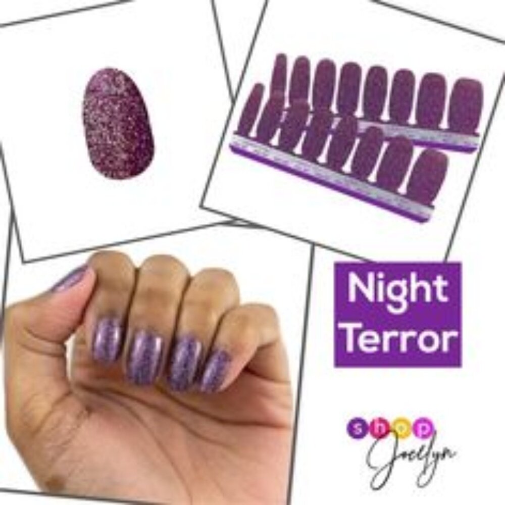 Night Terror Color Street Nail Strips
